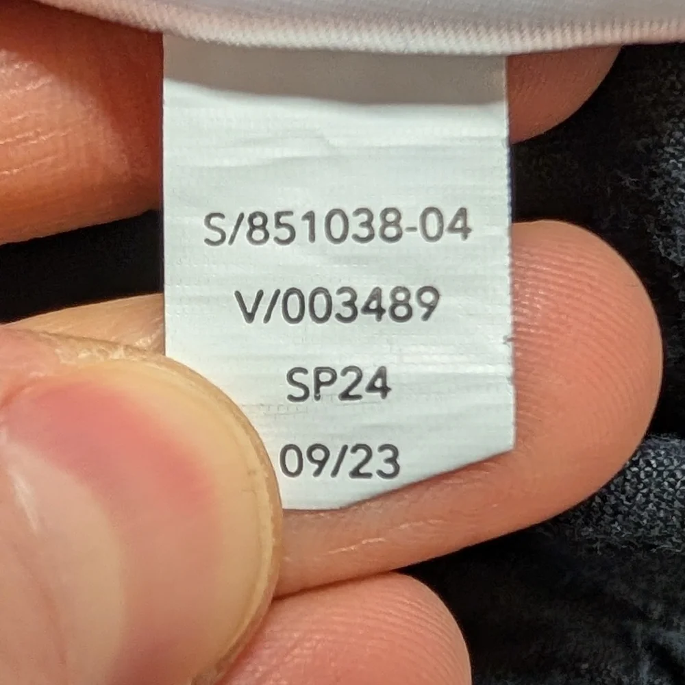 ATHLETA Retreat Linen High Rise Wide Leg Women's Black Pants (Women's 3X)